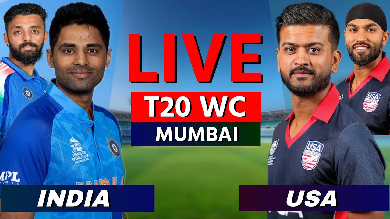 🔴 Live: IND vs USA Live Match Today, 3rd T20I, T20 World Cup 2026, Live Cricket Commentary, USA BAT