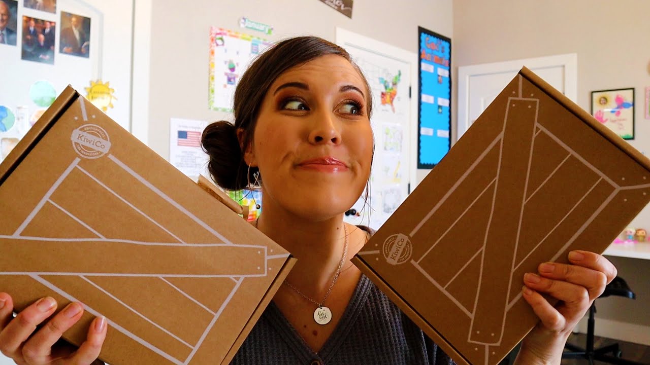 Unboxing Kiwico Chemistry Kits - Colorful Chemistry & Crystal Chemistry Garden