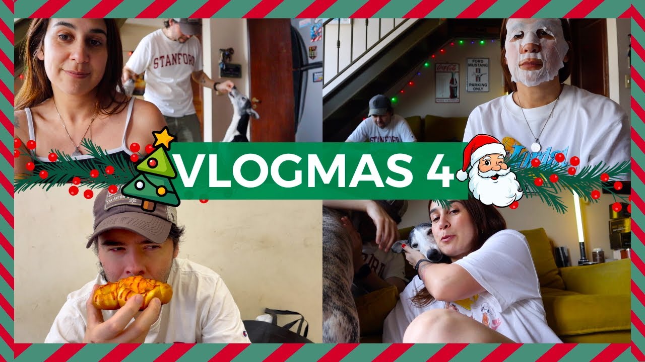 VLOGMAS 4: Probamos comida japonesa + mi primera mascarilla comprimida 🍣✨