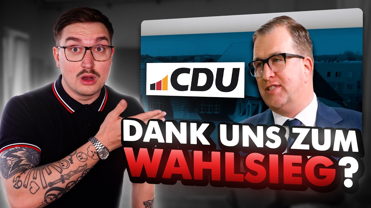 Marc & Vincent haben der CDU zum WAHLSIEG geholfen