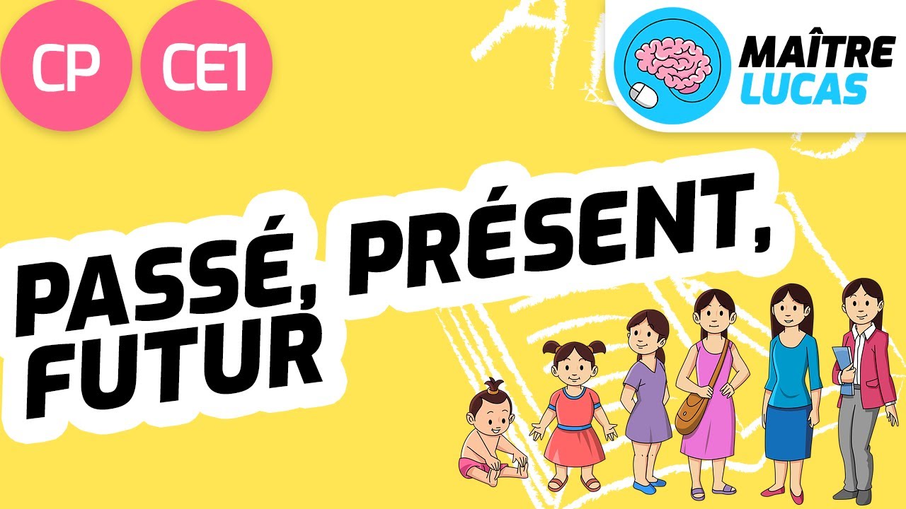 Passé, présent, futur CP - CE1 - Cycle 2 - Français - Etude de la langue - Grammaire CP