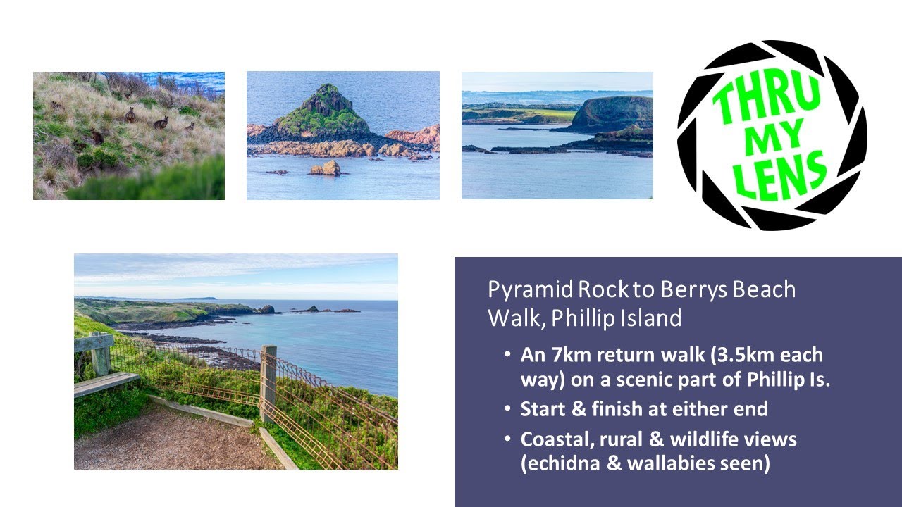 Pyramid Rock to Berrys Beach Walk on Phillip Island, 7km Return