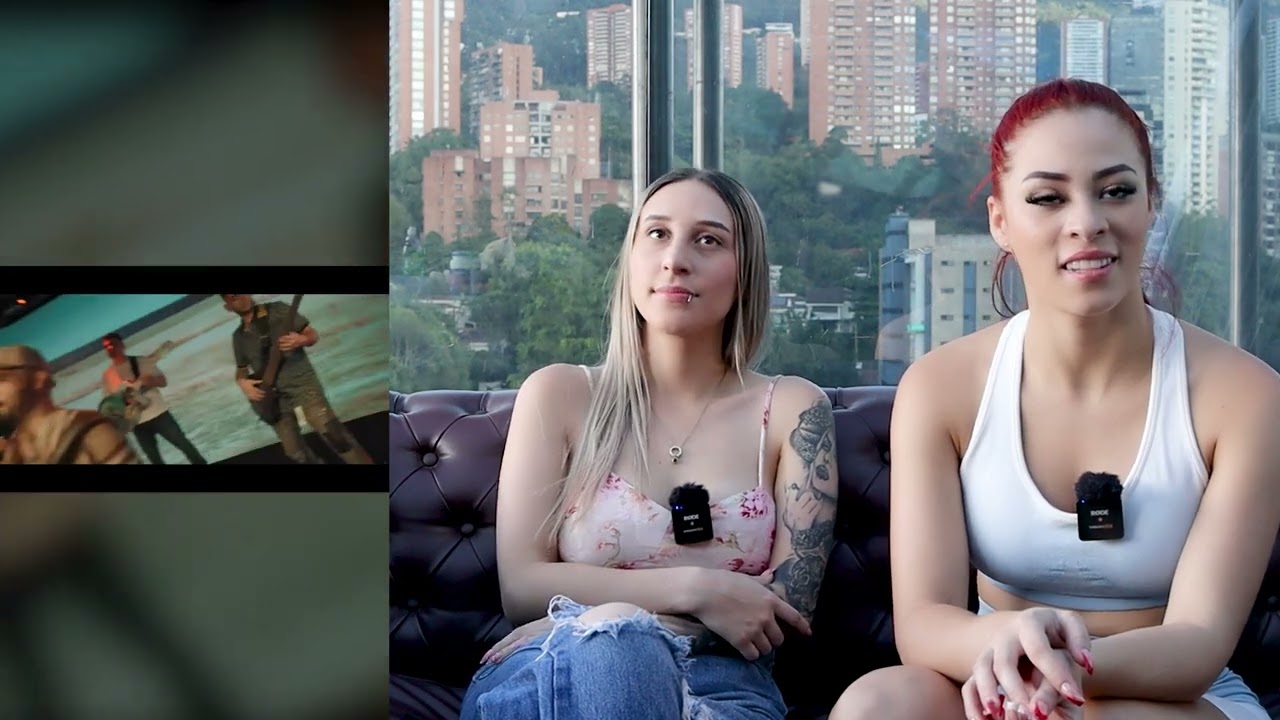 COLOMBIANAS REACCIONAN A Xavi, Los Dareyes De La Sierra - Poco a Poco (Official Video)