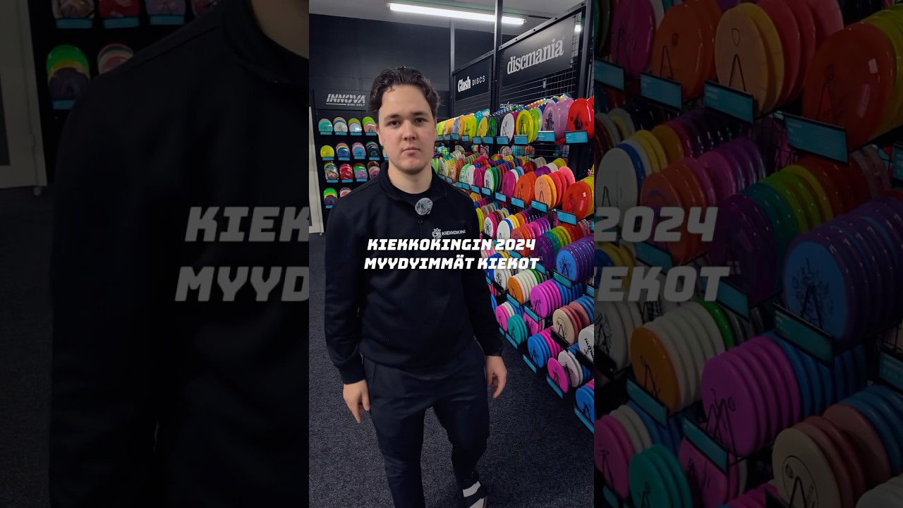 N&auml;it&auml; myytiin viimevuonna eniten!💸 L&ouml;ytyyk&ouml; sulta kyseiset kiekot jo?👀 #kiekkokingi #frisbeegolf