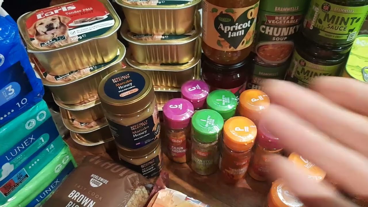 CITY PREPPING UK: Prepping Food Haul (ALDI)👍