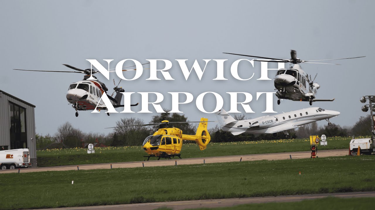 Norwich Airport Planespotting Live