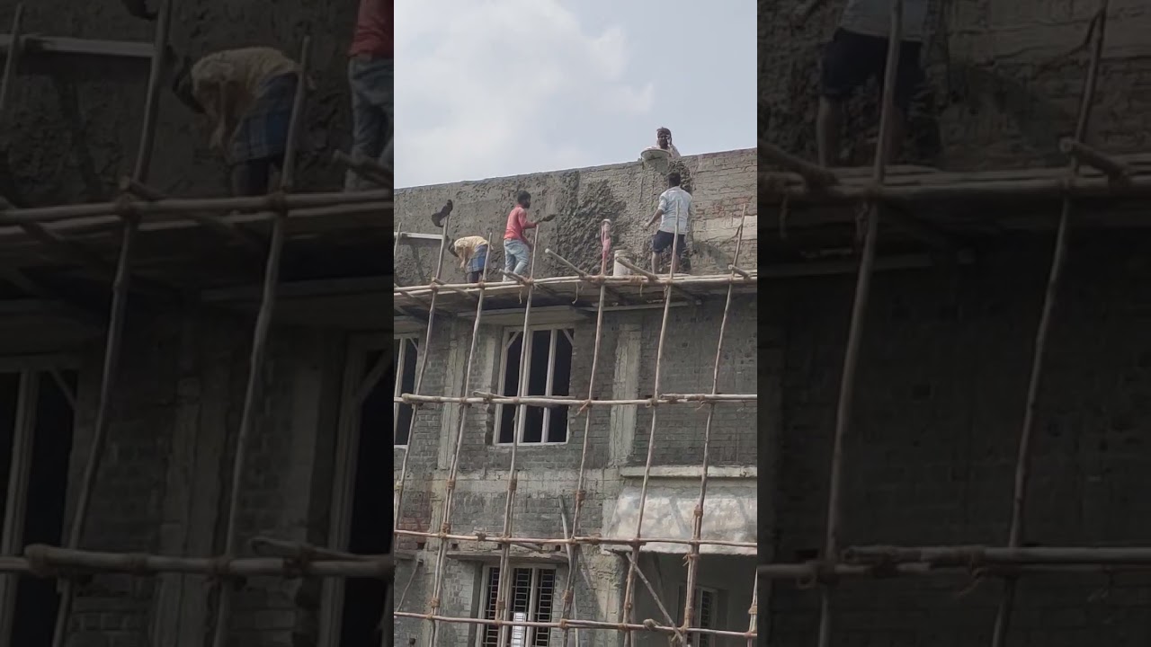 #SARVANA #CONSTRUCTION।   OUTER PLASTER