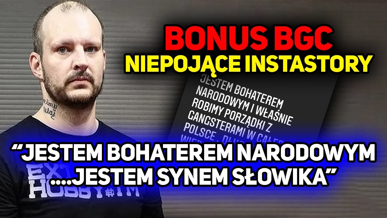 NIEPOKOJĄCE INSTASTORY BONUS BGC! BONUS BGC SYNEM SŁOWIKA?