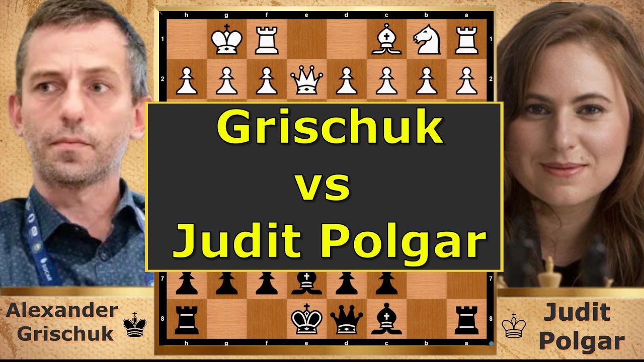 JUDIT POLGAR vs ALEXANDER GRISCHUK – Ruy Lopez Firestorm! ♟🔥 #JuditPolgar #Grischuk #Chess