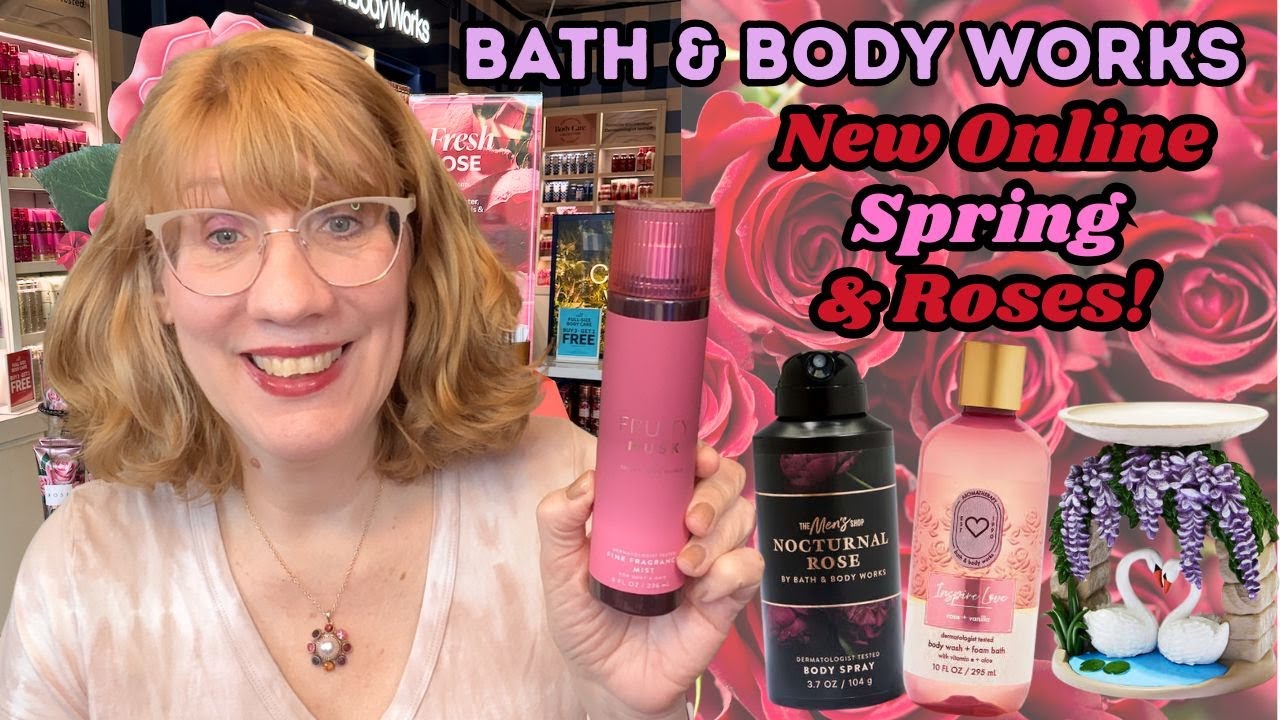 Новый онлайн-магазин Bath & Body Works: весна и розы!