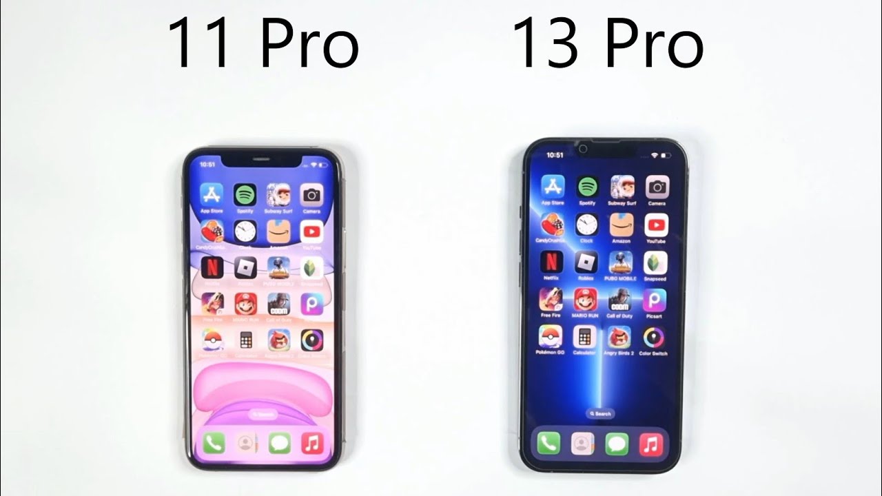 iPhone 11 Pro vs 13 Pro - SPEED TEST 2024
