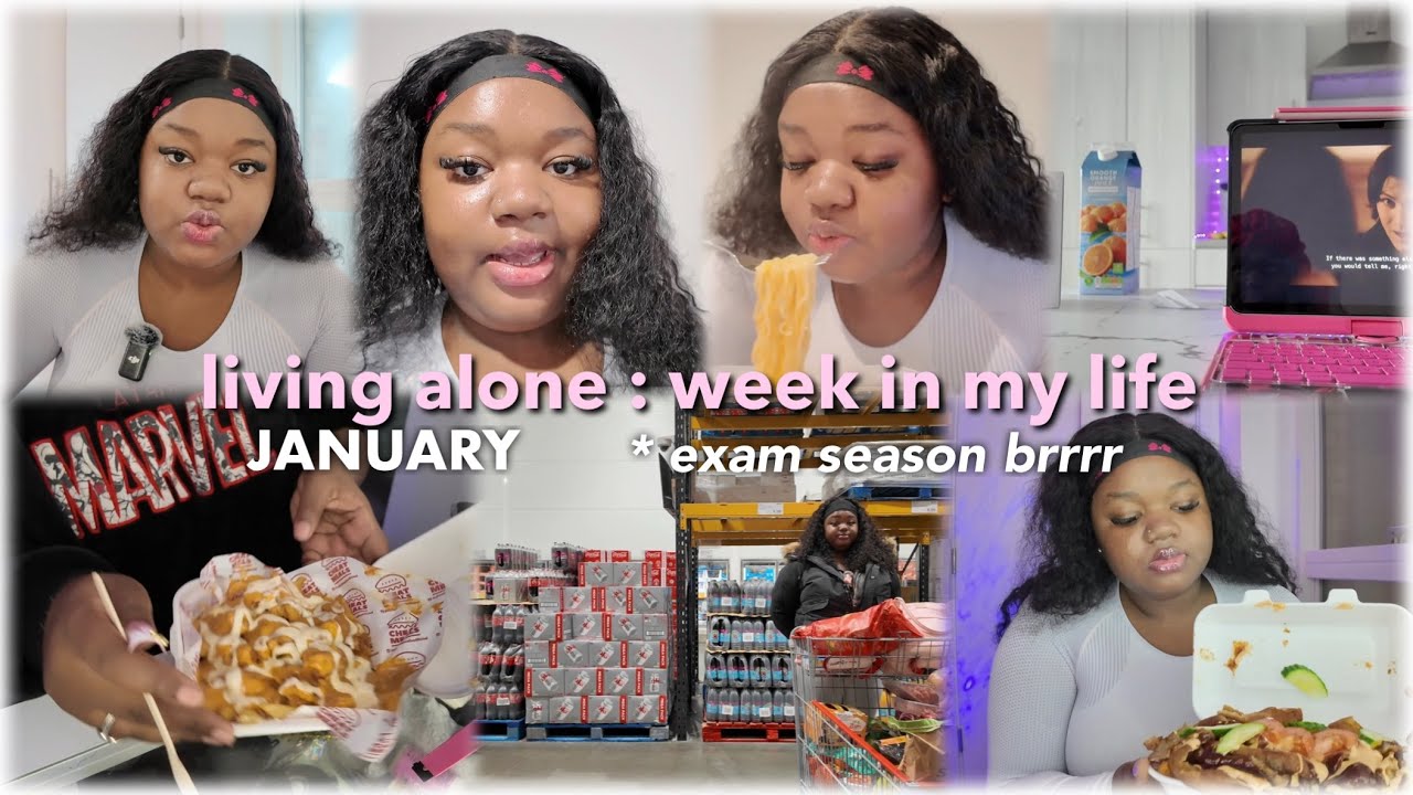 living alone diaries ☆: exams, food, packages, ranting and new camera 
