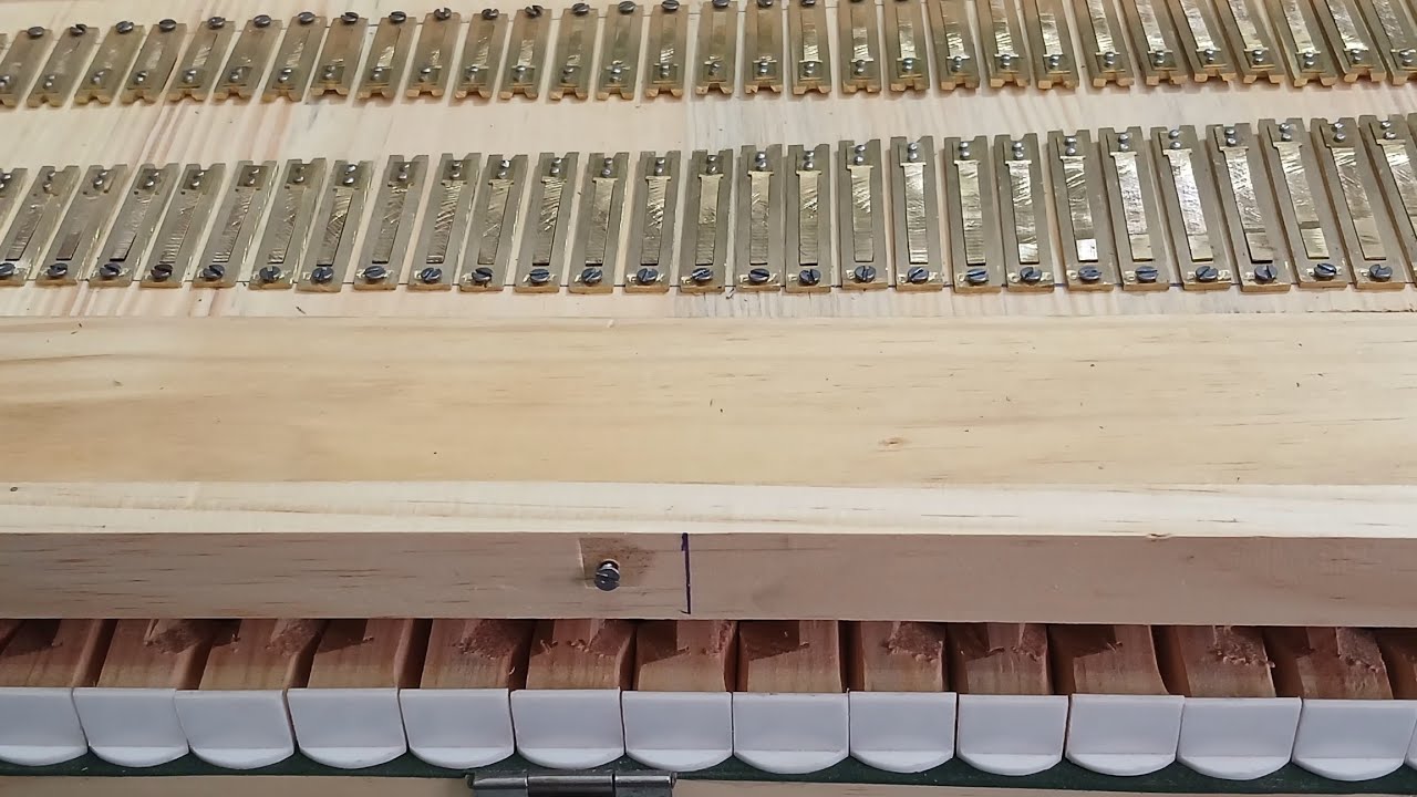 Harmonium Reeds lnstallation#youtubevideosReeds installation in Harmonium stepbystep#Harmonium parts