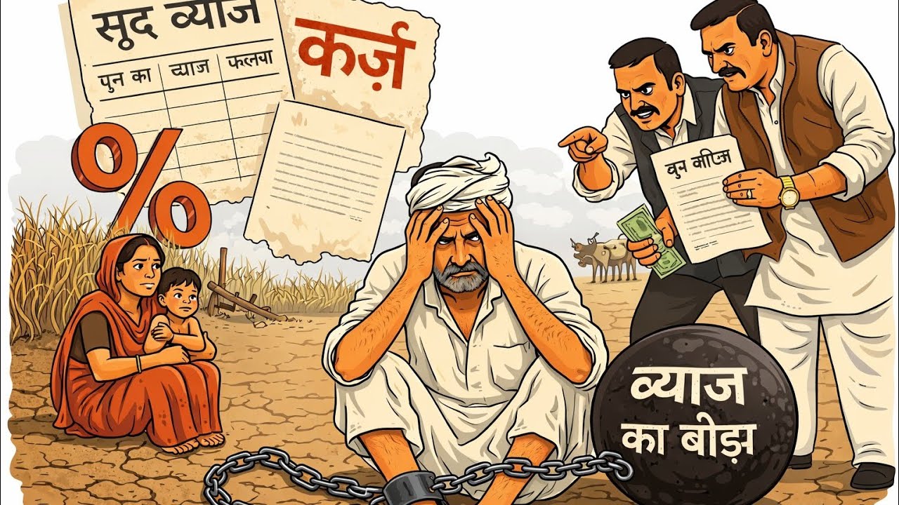 ब्याज की मार ॥ Hindi story॥ Morale story॥ Emotional story 😭॥ kahani story emotional 