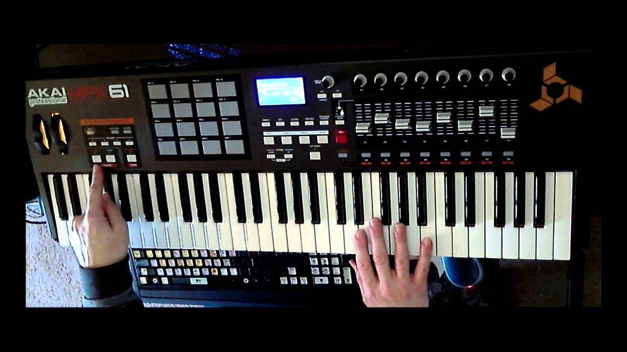 AKAI MPK61 demo (Reason emphasis)