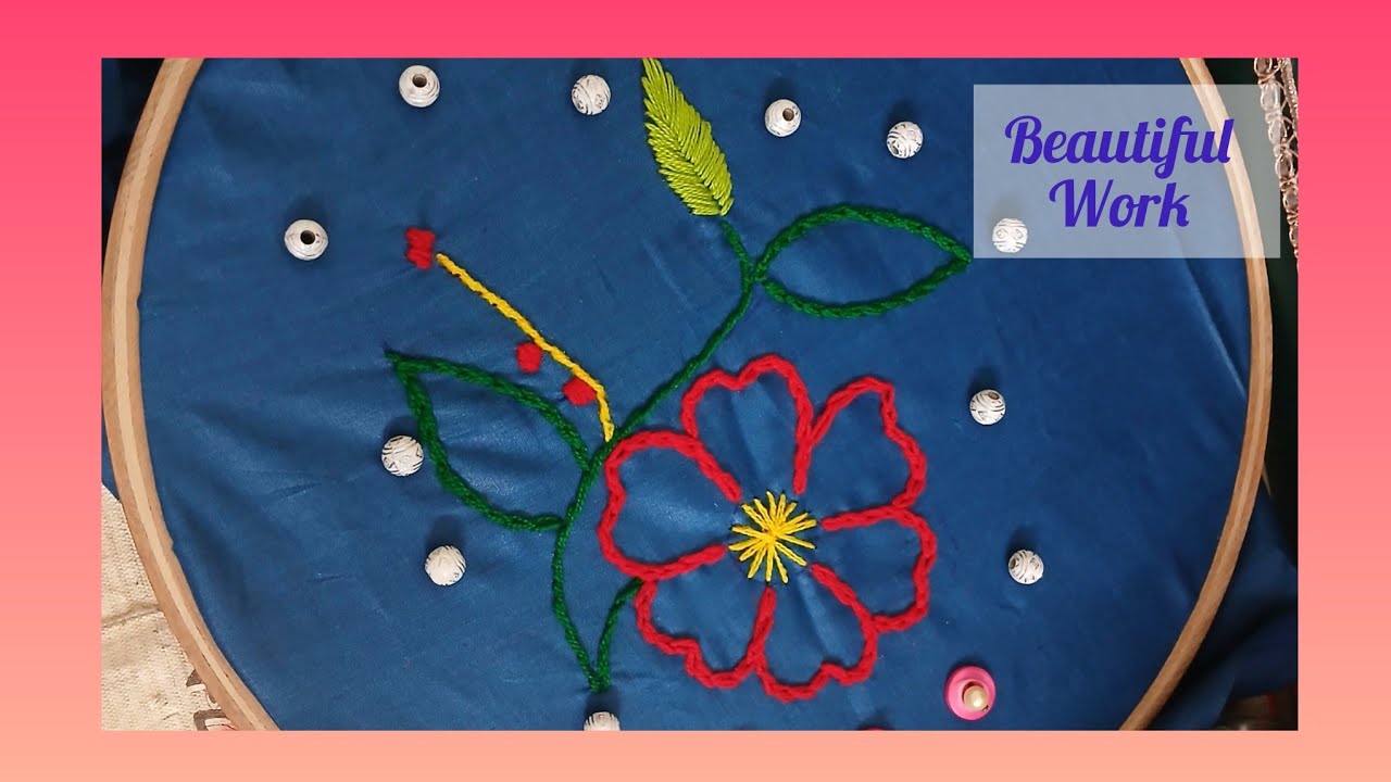 Hand ✋️ embroidery | Fun with shahnaz | 
