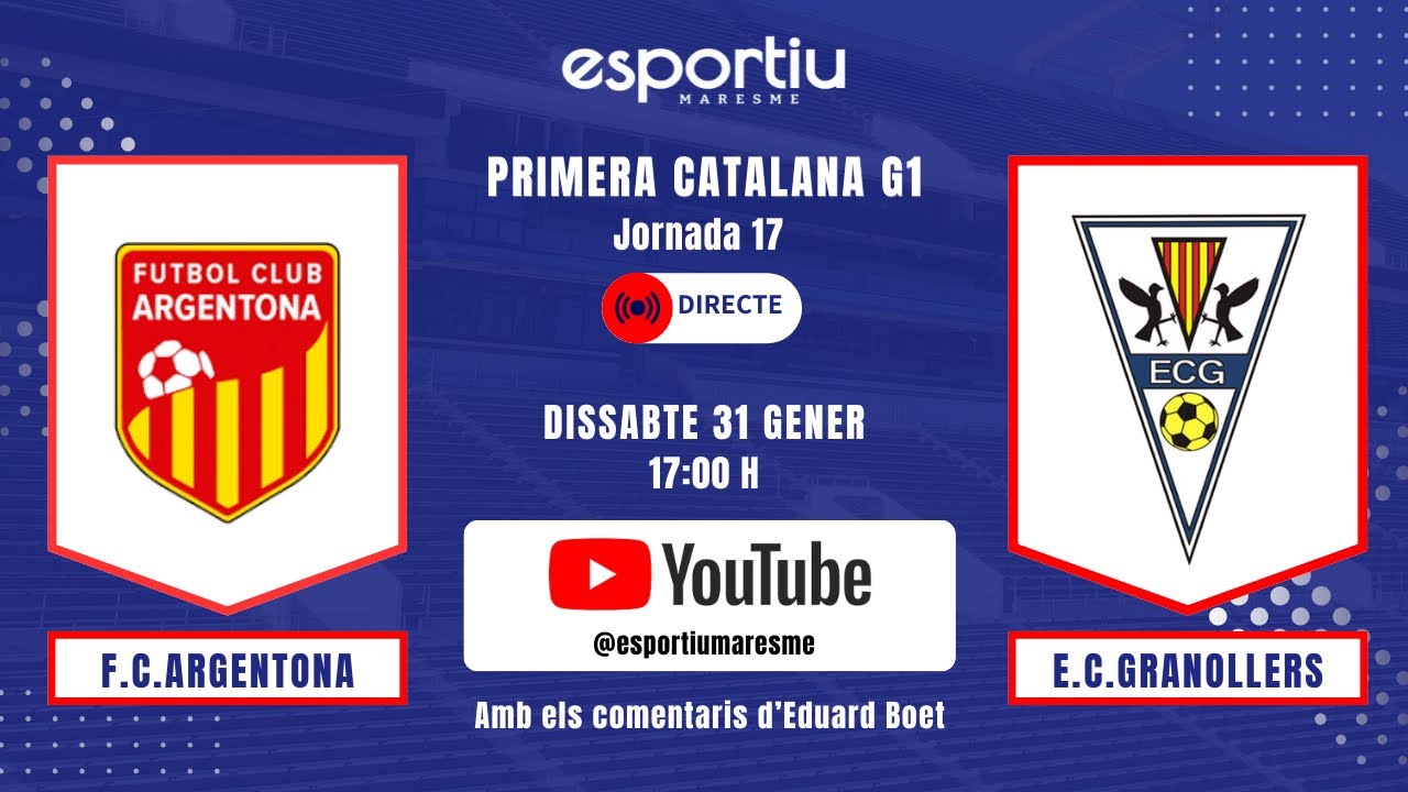 FC Argentona - EC Granollers (3- 1)