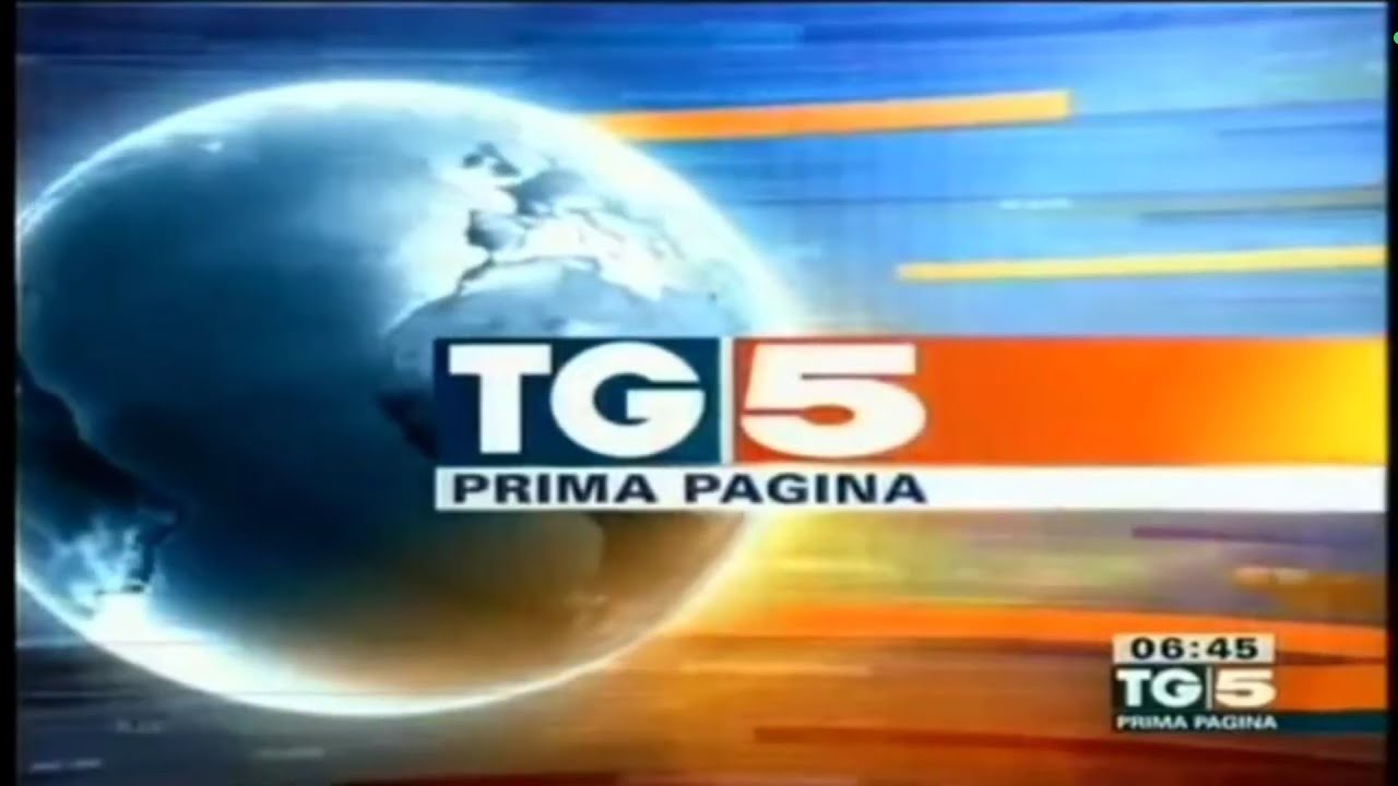 TG5 Prima Pagina - Sigla (2007-2009)