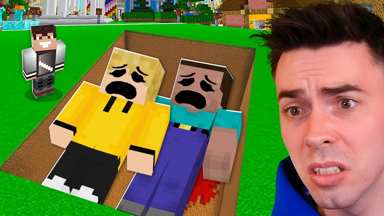 KTOŚ ZAKOPAŁ moich PRZYJACIÓŁ 😭 w Minecraft