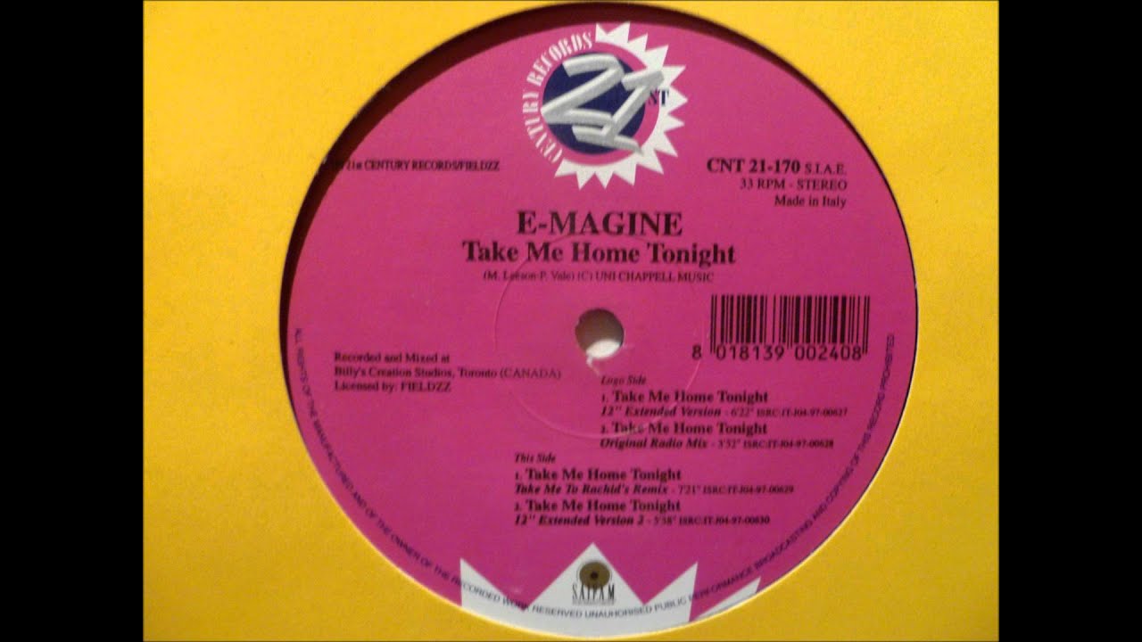 E-Magine - Take Me Home Tonight