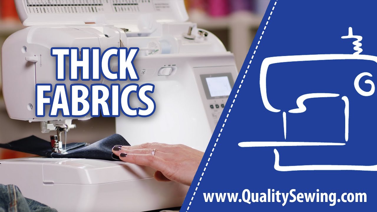 Sewing Through Denim & Thick Fabrics with Sewing Machines