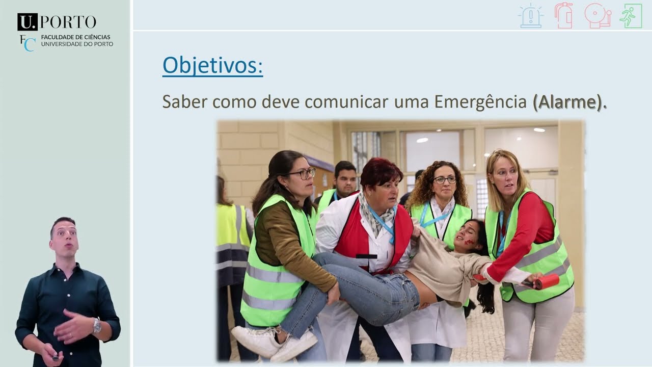 Regras e Normas de Segurança e Emergência FCUP - Apresentação