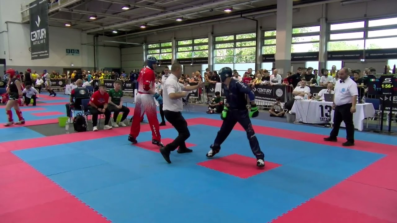 Arnas Rancas v Liam Calajo Junior Grand Champion Final  Hungarian Kickboxing World Cup 2025