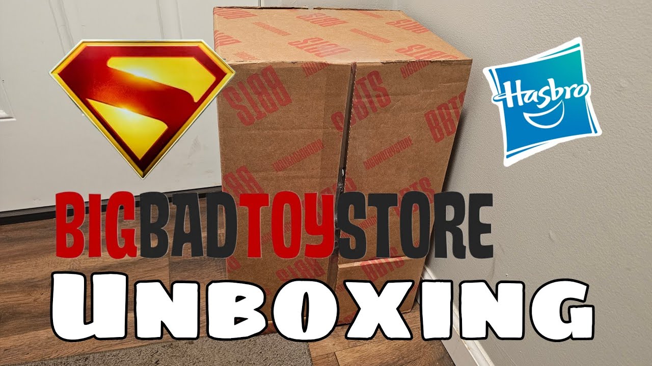 BIG BAD TOY STORE UNBOXING!!! Superman Movie Figures. Marvel Legends.