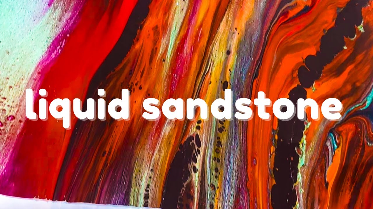 Epoxy countertop with sandstone liquid pigment (TikTok Live 1/17/24)