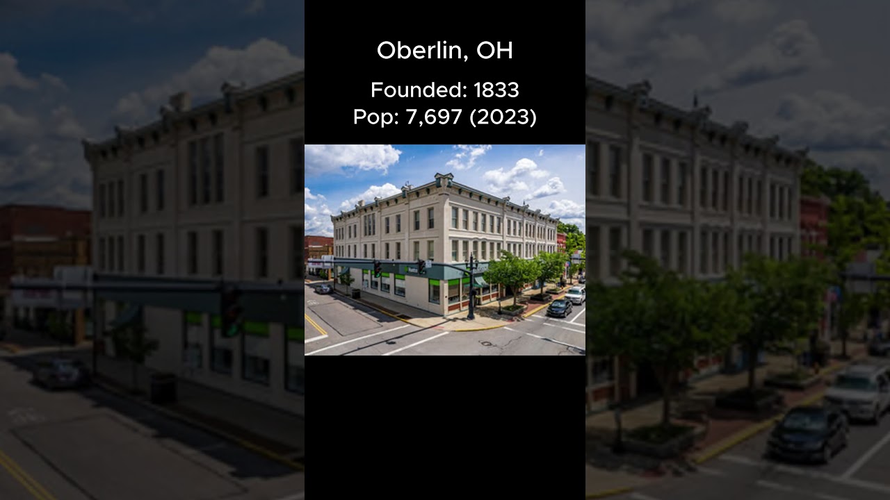 Random US Towns: Oberlin, OH #shorts