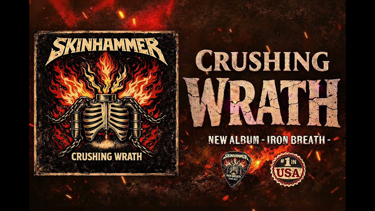 SKINHAMMER - CRUSHING WRATH (Official Track) |  A Thrash Metal song from the Album Iron Breath