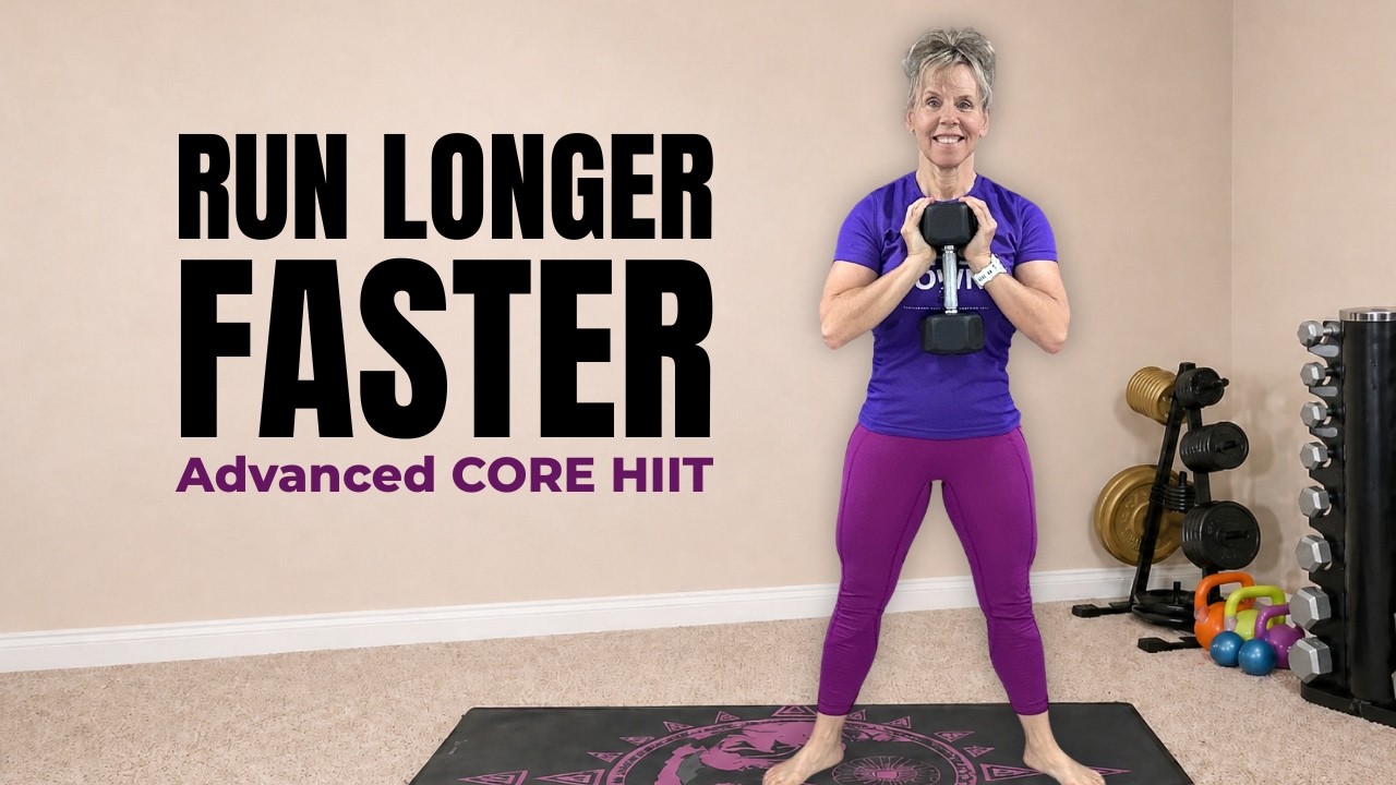 Core HIIT Workout to Build Sustained Running Power 