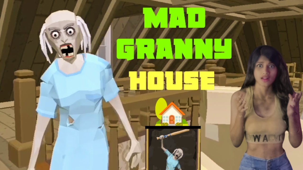 ESCAPE MAD GRANNY HOUSE! | Scary Horror Game Challenge 🏚️👵 #madgranny #granny #granny3