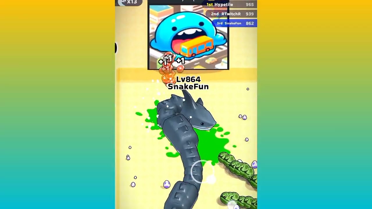 Snake Clash Full Gameplay | Beginner To Pro Journey #SnakeClash #SnakeFun #SnakeGameplay 