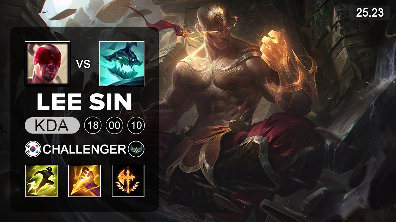 Lee Sin vs Hercarim Jungle - KR Challenger - Patch 25.23 Season 15