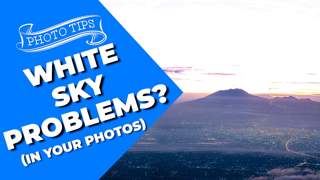 Небо слишком яркое на фотографиях? — сделайте это, чтобы решить проблему!