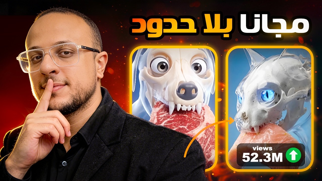 نزل فيديوهات يوميًا تلقائيا بالذكاء الاصطناعي مجانا 100% (اقوي طريقة مجانية 100% )