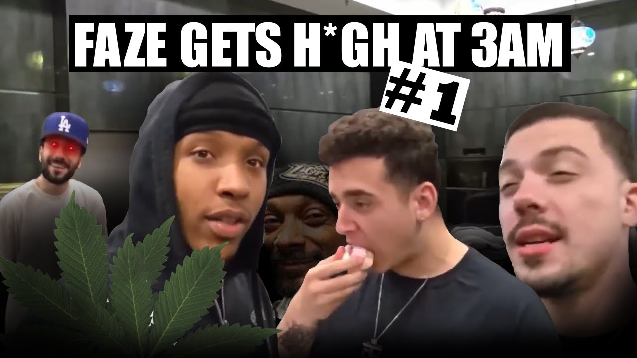 FaZe gets TOO High at 3AM 💨💀