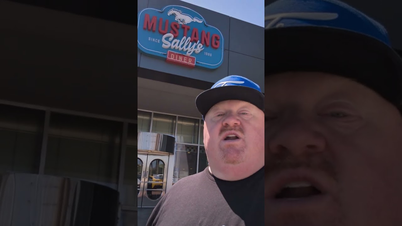 Grabbing lunch at Mustang Sally's at @fordcountrylv while charging my @ford F150 Lightning!