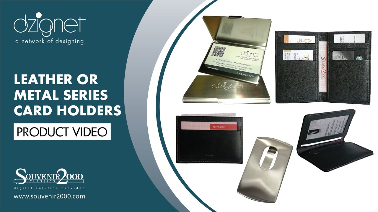 Customised Promotional Card Holder / Case