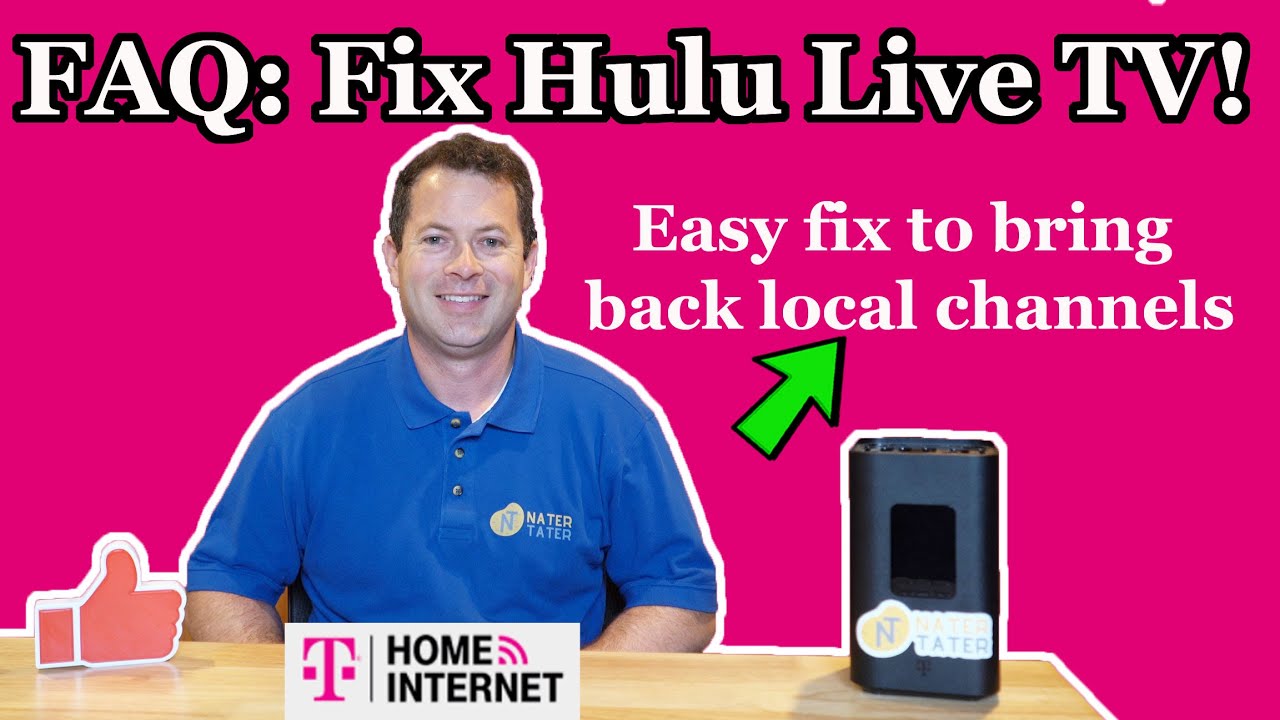✅ How To Fix Local Channels - Hulu Live TV - Youtube - T-Mobile 5G Home Internet - FAQ #4