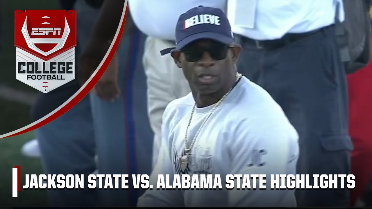 Jackson State Tigers vs. Alabama State Hornets | Full Game Highlights
