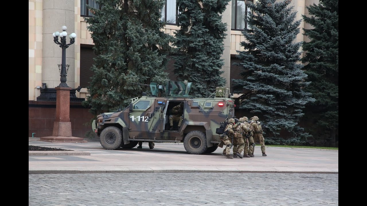 В здании ХОГА прошли контрдиверсионные учения СБУ