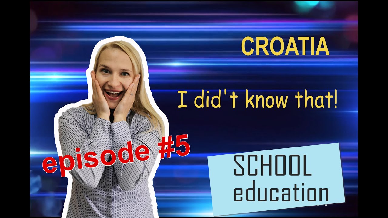School education in Croatia