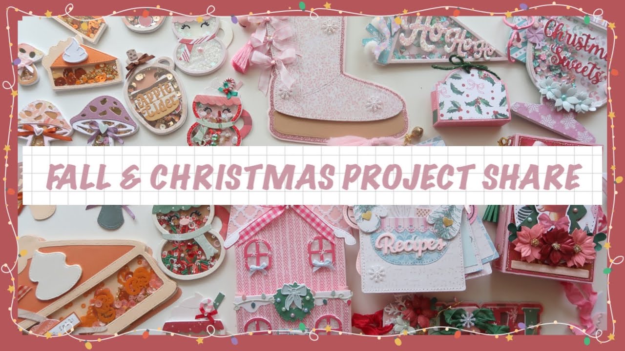 FALL & CHRISTMAS PROJECT SHARE | @kscraft1652 AND KLJUYP DIES 🎄✨