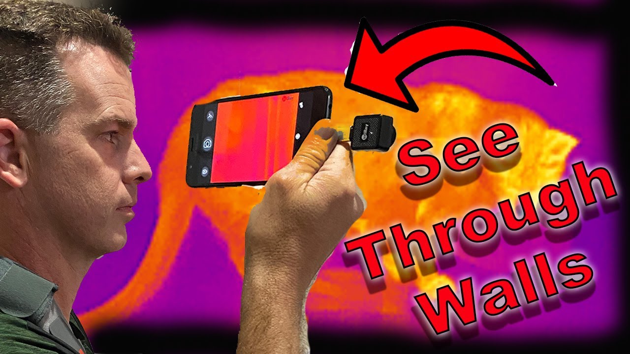 Как видеть сквозь стены? Тепловизионная камера для вашего телефона — Infiray T2 Thermal Camera