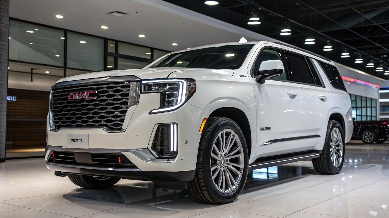 GMC Yukon 2026 – Full-Size Luxury SUV with Powerful Performance, Advanced Tech & Premium Comfort