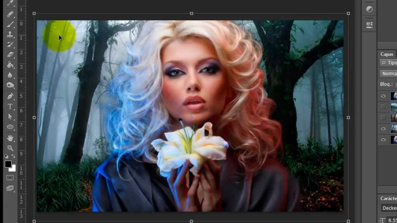 Cambiar el Fondo de una Imagen Photoshop Cs6