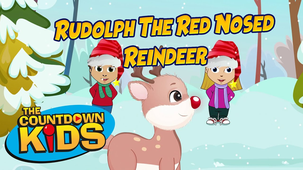 Rudolph The Red Nosed Reindeer - The Countdown Kids | Kids Songs & Nursery Rhymes | Lyric Video