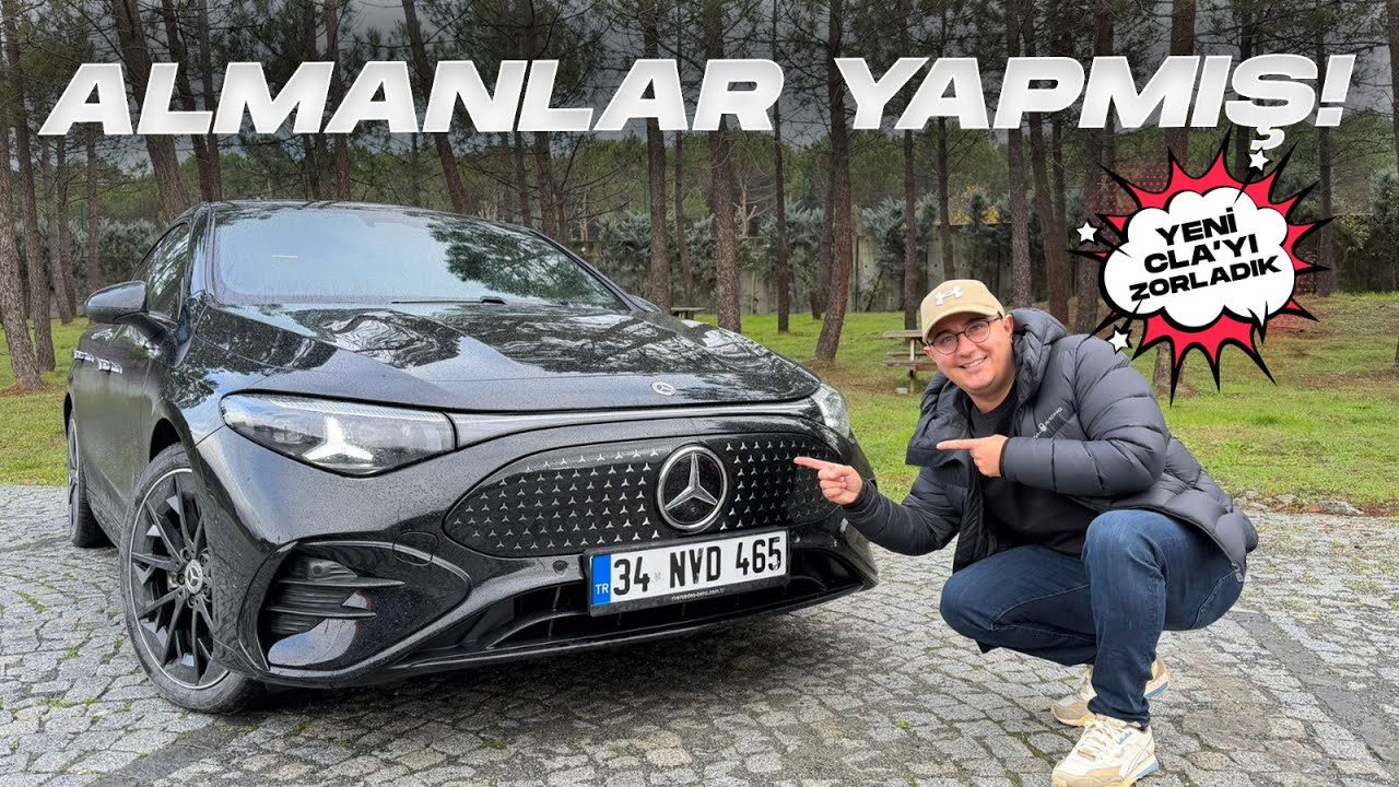 715 km menzilli yeni CLA’yı Zorladık | İşte Mercedes-Benz’in Yeni Dönemi